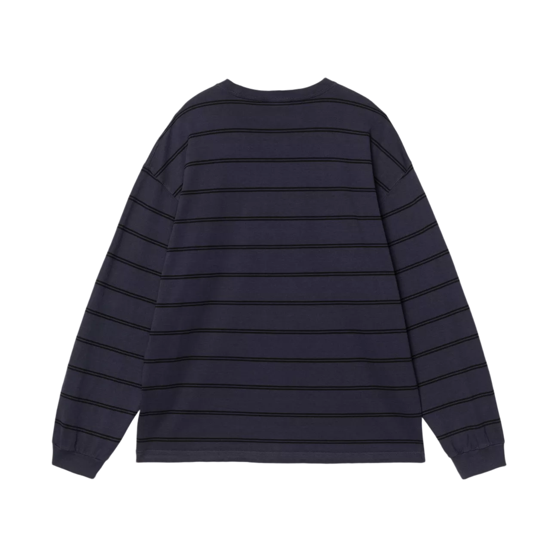 칼하트 WIP 롱슬리브 카르도나 포켓 티셔츠 카르도나 스트라이프 내츄럴 다크 네이비(Carhartt WIP L/S Cardona Pocket T-Shirt Cardona Stripe Natural Dark Navy) - 2