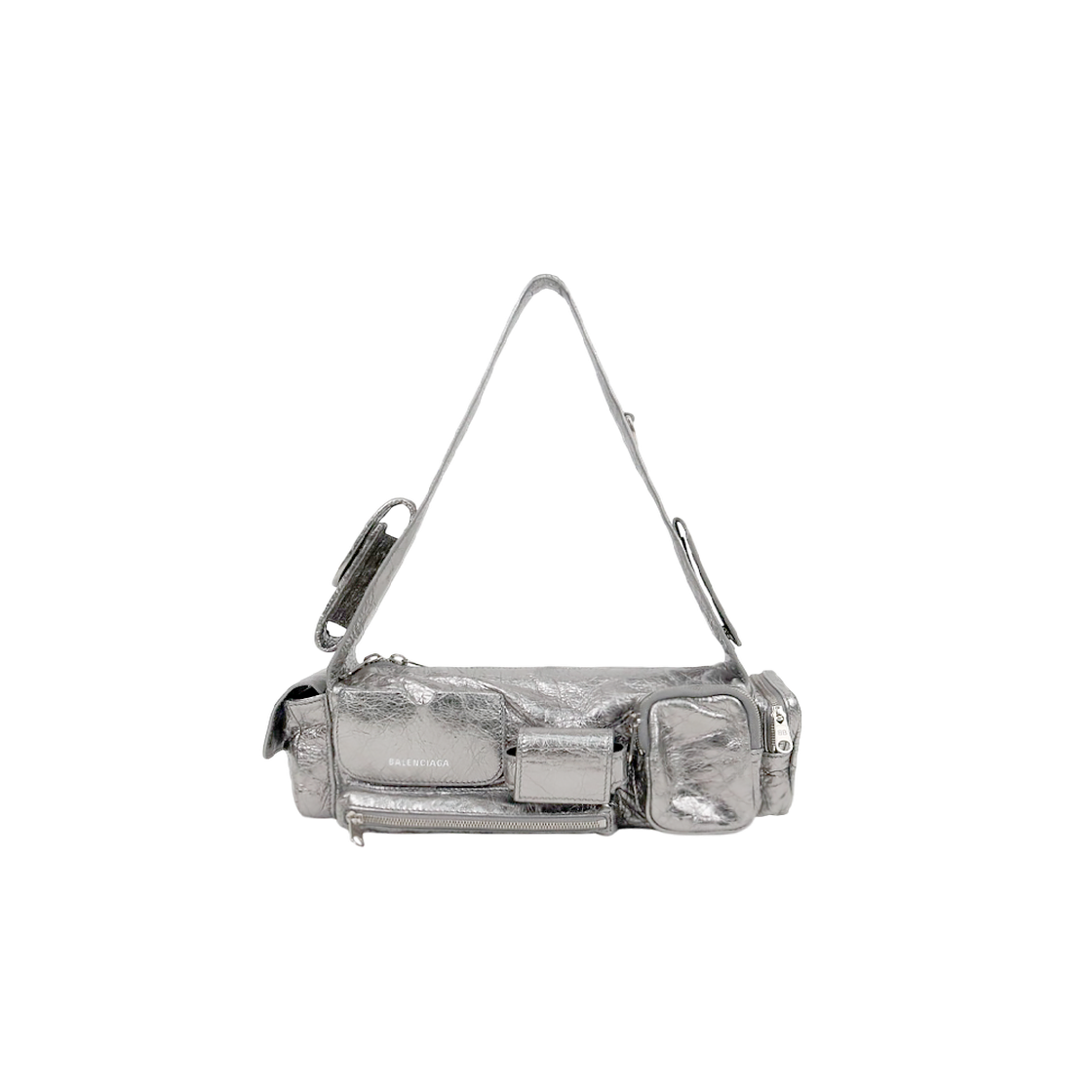 ITQNGJ467BF9 Balenciaga Silver Super Visi XS C-A65868