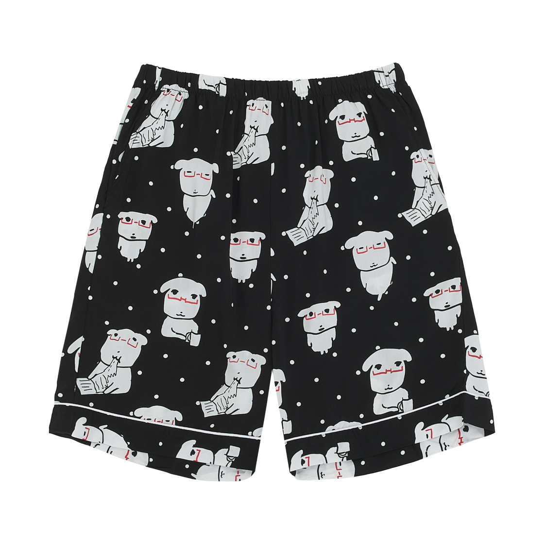 스파오 x 가나디 반팔 파자마 블랙(Spao x Ganadi Short Sleeve Pajamas Black) - 4