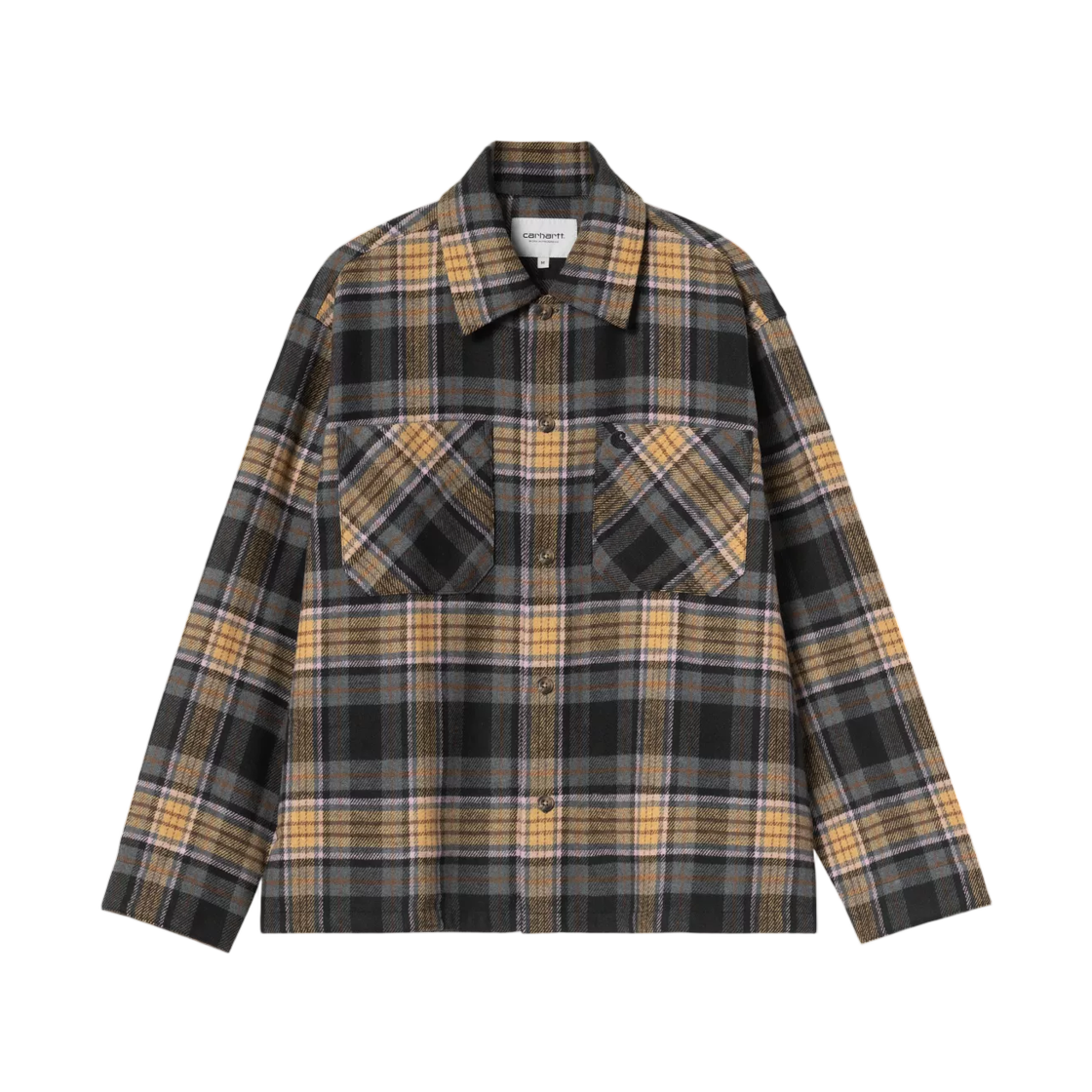 I037051-3VJ-XX Carhartt WIP L/S Parson Shirt Parson Check WIP Dusty H