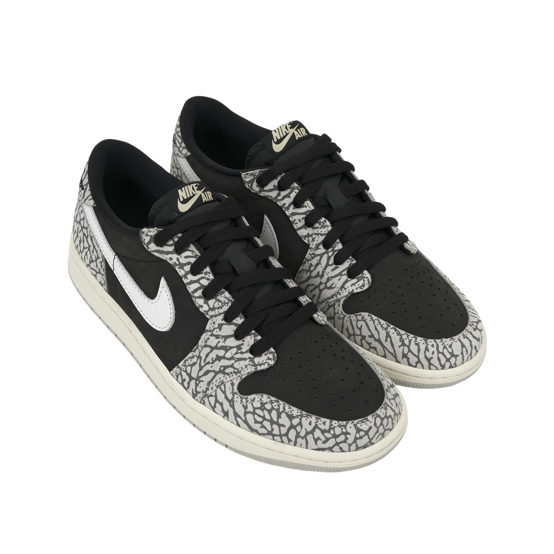 조던 1 레트로 로우 OG 블랙 시멘트(Jordan 1 Retro Low OG Black Cement) - 4