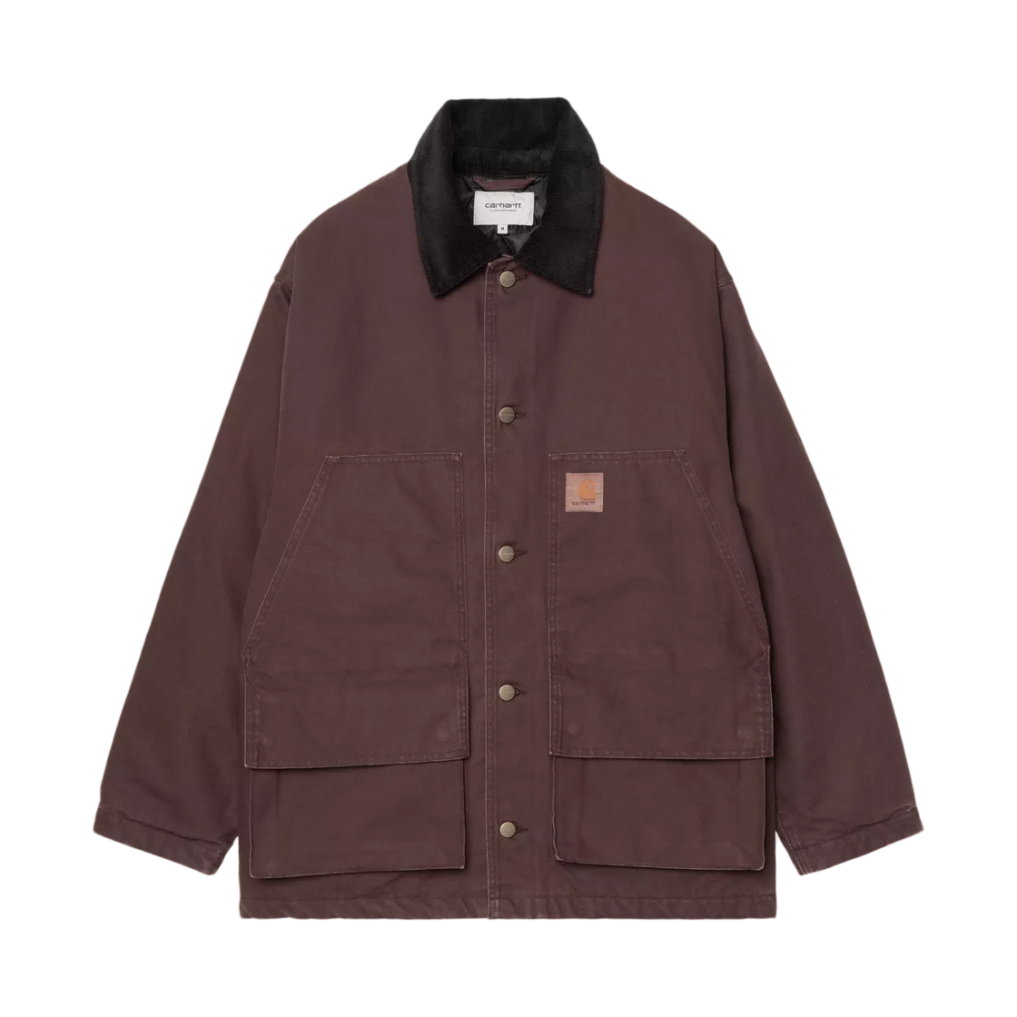 I037128-3AN-06 Carhartt WIP Lander Coat Palisander Black