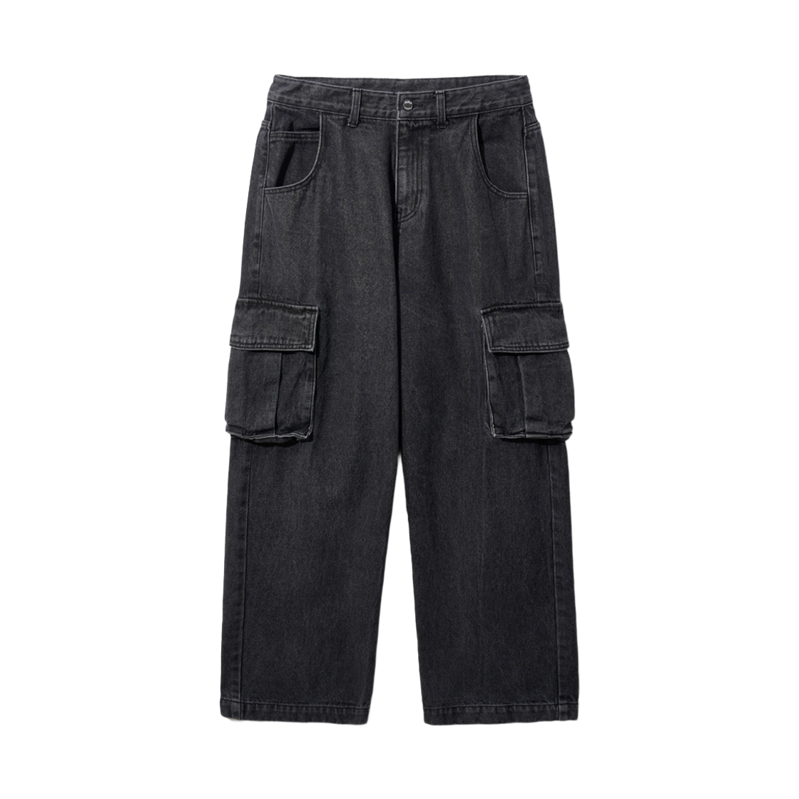 YHLP2493_washingblack_29 JEMUT Sounds Wide Cargo Denim Pants Washingblack YHLP2493