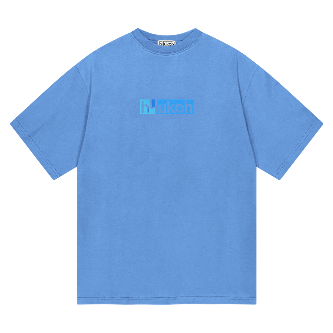 혁오 로고 티셔츠 블루(HYUKOH LOGO T-Shirt (Blue))