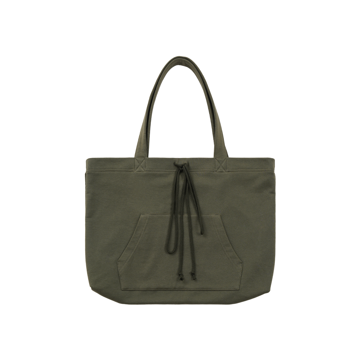 더이너스 후디 쇼퍼백 카키 그린(The Innrs The Hoodie Shopper Bag Khaki Green) - 2