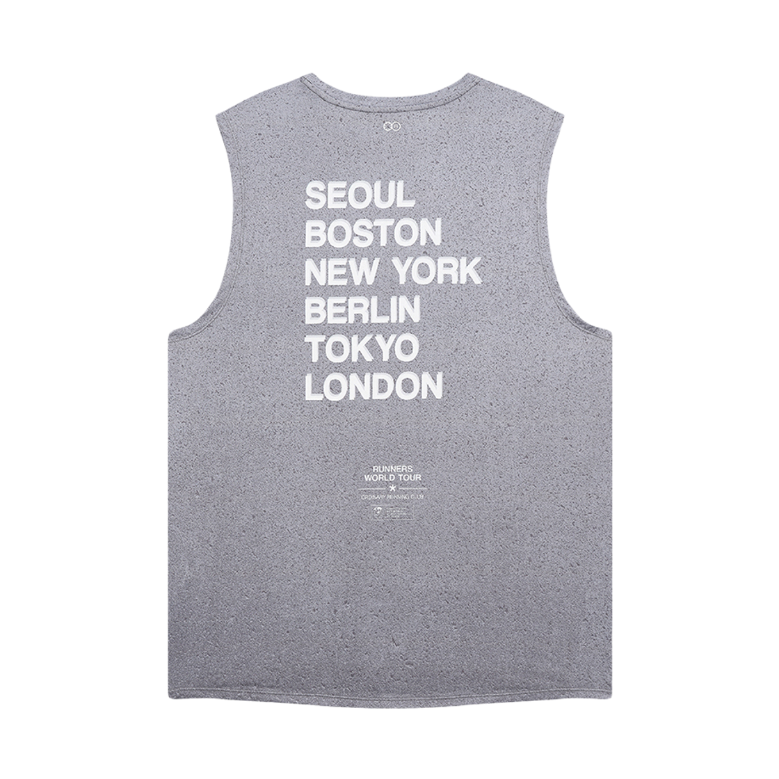 리액티파이 시티런 그래픽 러닝 탱크 그레이(REACTIFY City Run Graphic Running Tank Gray) - 2