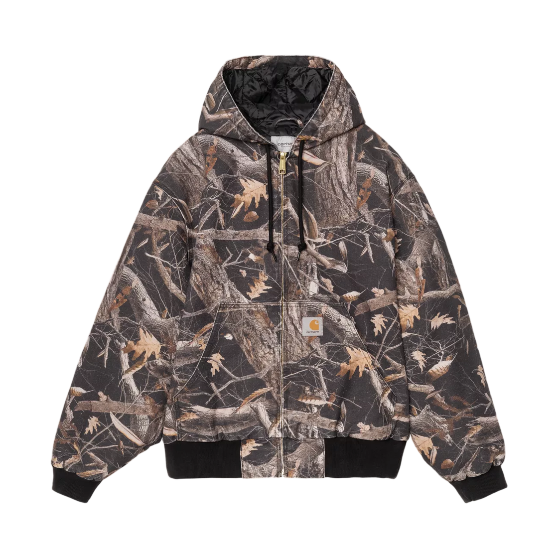 I035612-3X5-60 Carhartt WIP OG Active Jacket Camo Feather Tree Black