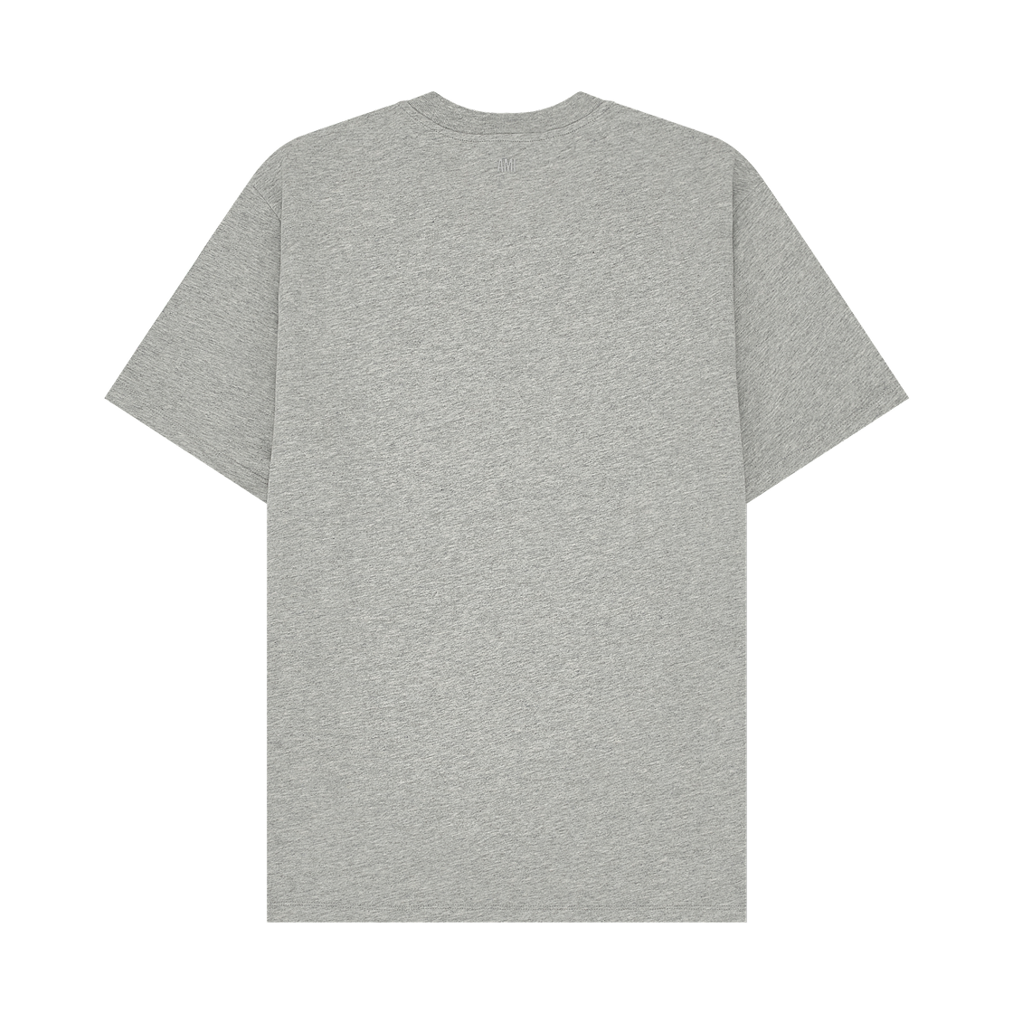 아미 스몰 하트 로고 오가닉 코튼 저지 티셔츠 헤더 애쉬 그레이(AMI de Coeur Oragnic Cotton Jersey T-Shirt Heather Ash Grey) - 2