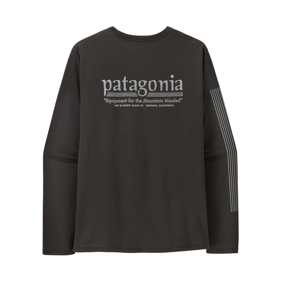 45496 Patagonia Long Sleeved Capilene Cool Daily Shirt Black