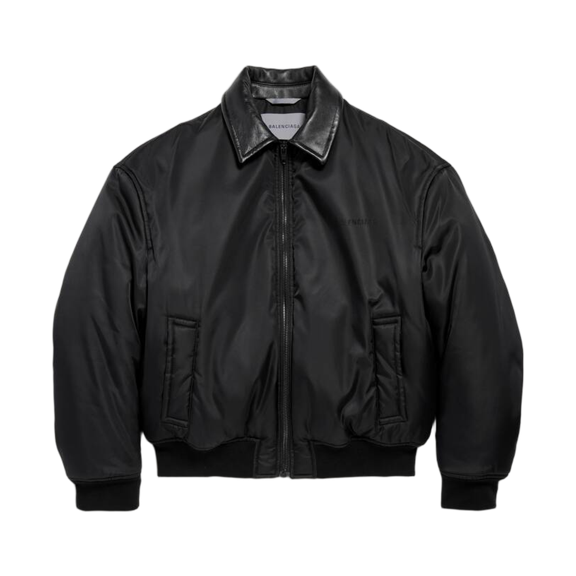 A009J9TUO211000 Balenciaga Cocoon Bomber Black