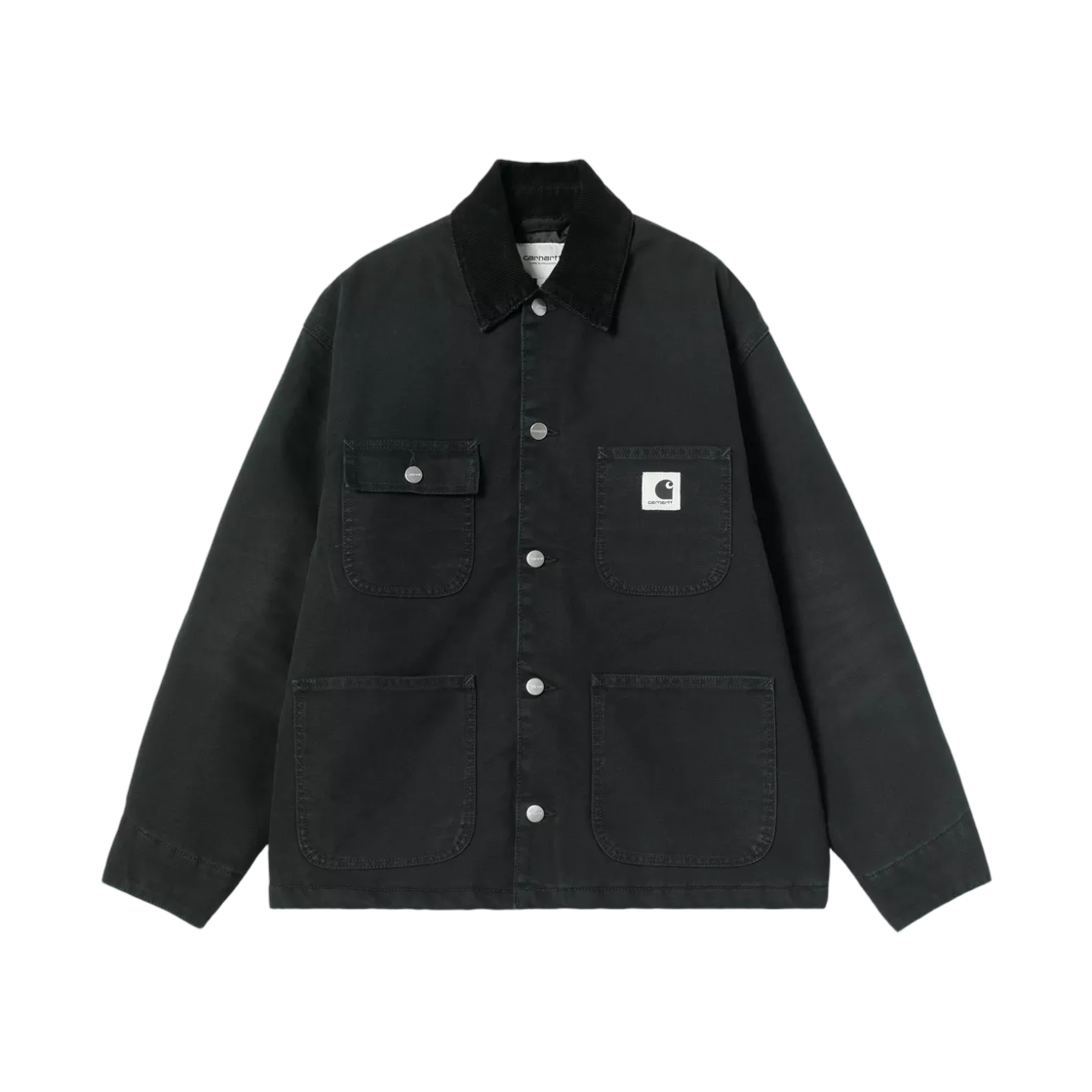 I035671-00E-4O (W) Carhartt WIP OG Michigan Coat Black