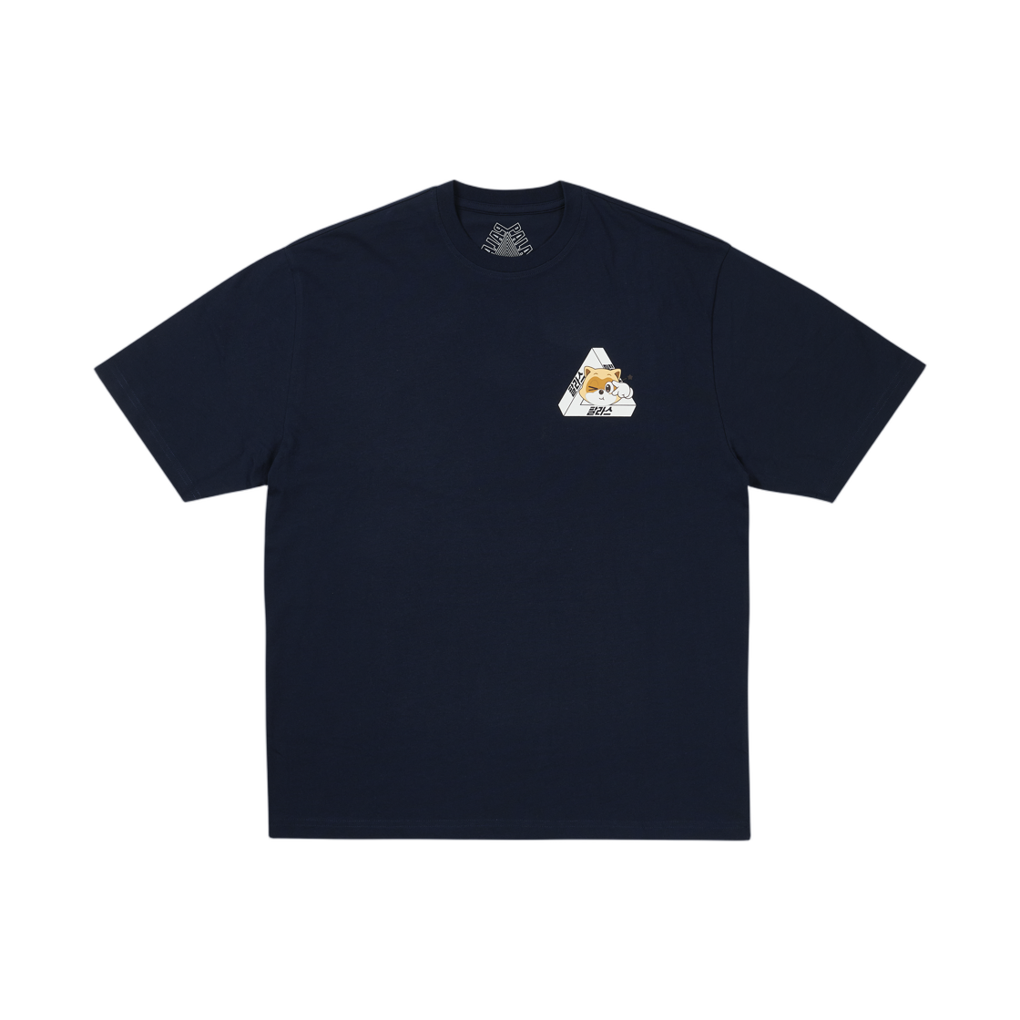 팔라스 서울 3 롯데 트라이퍼그 티셔츠 네이비 로티 - 26FW(Palace Seoul 3 Lotte Tri-Ferg T-Shirt Navy Lotty - 26FW) - 2
