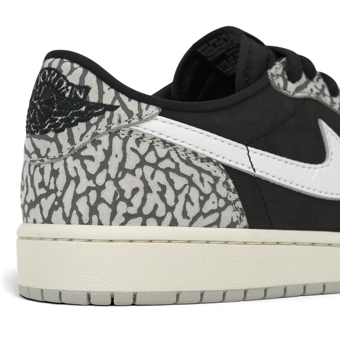 조던 1 레트로 로우 OG 블랙 시멘트(Jordan 1 Retro Low OG Black Cement) - 8