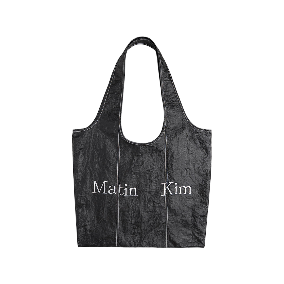 MK2677BG053MBB Matin Kim Line Stitch Ecobag In Black