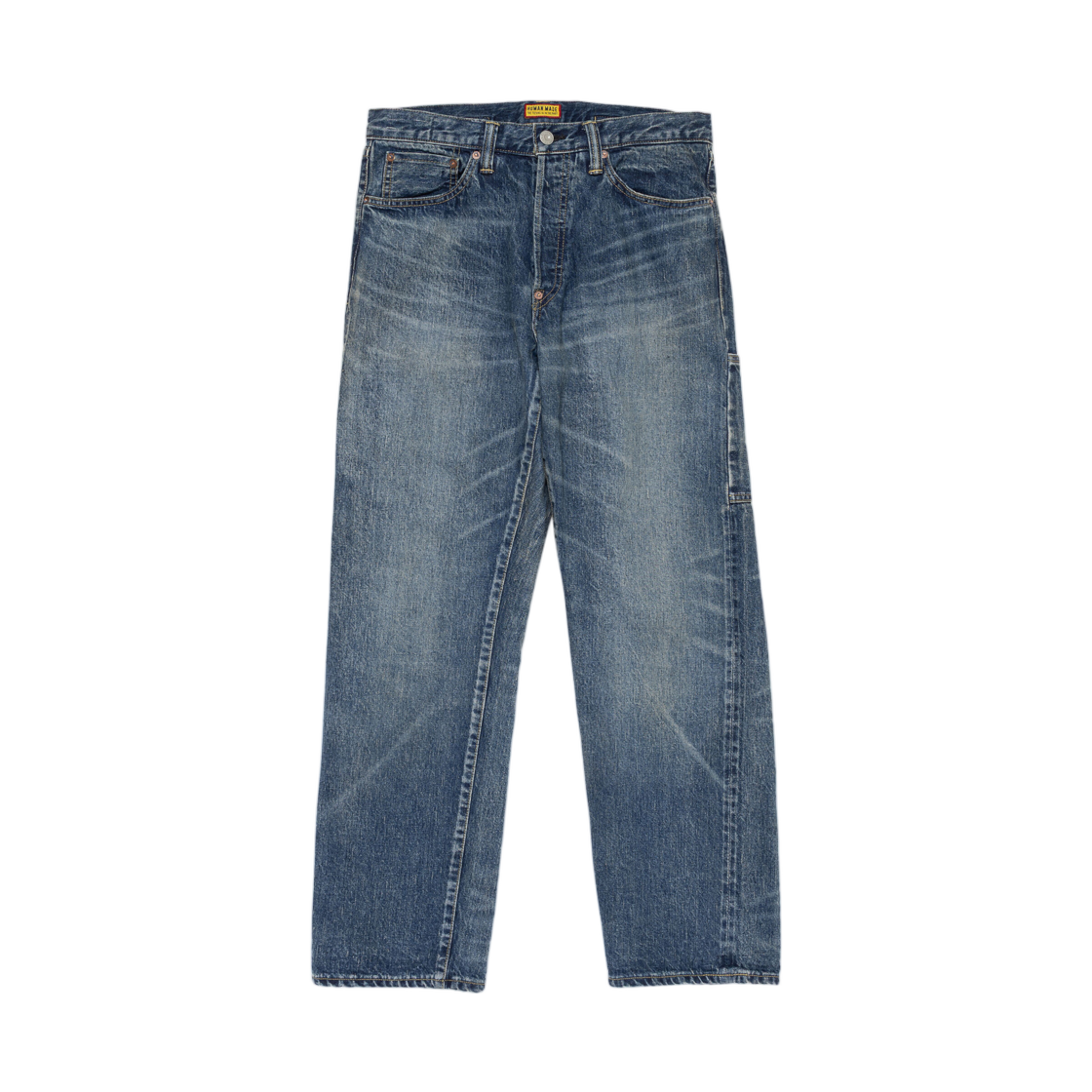 HM32PT002 Human Made Straight Denim Pants Future Indigo