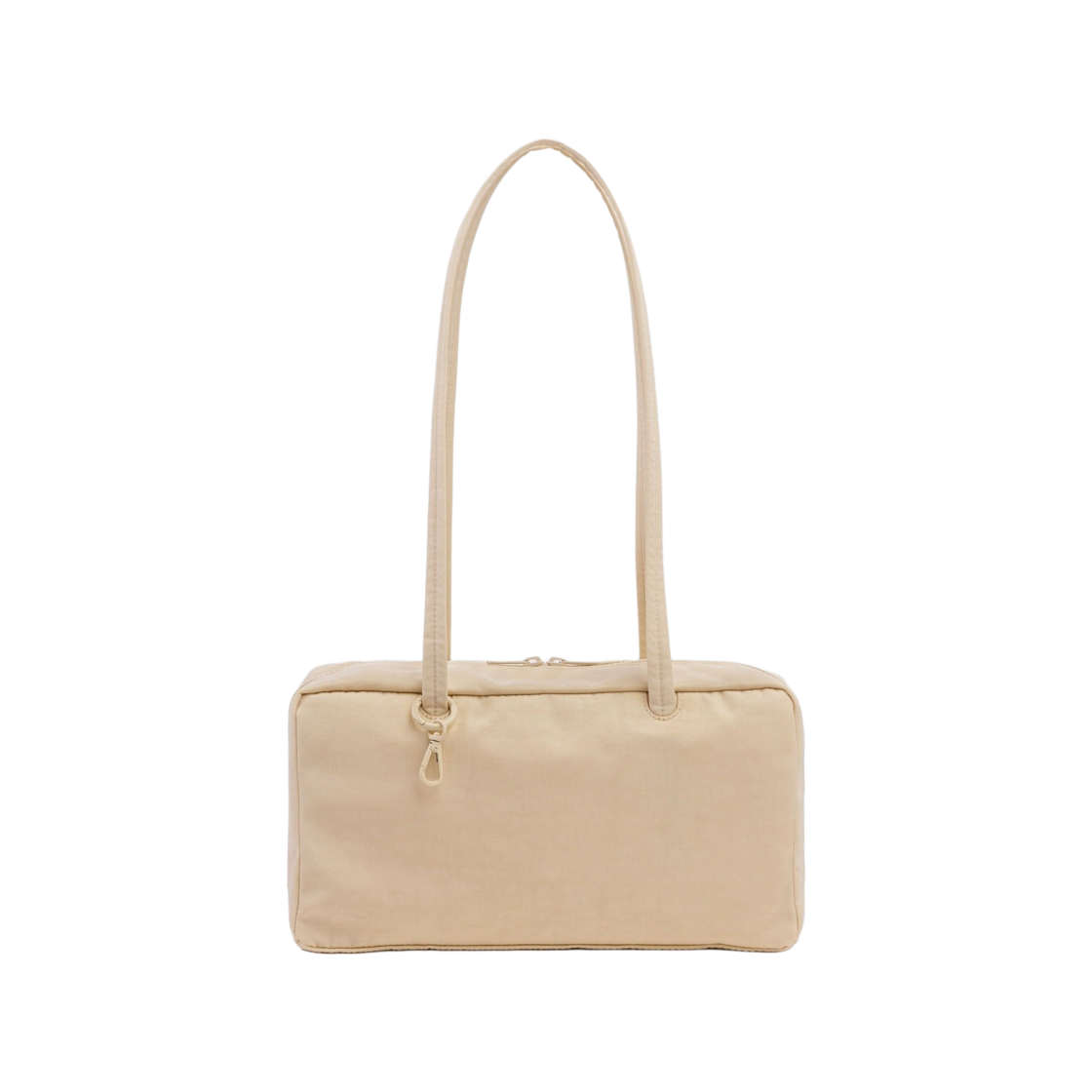 바쿠 나일론 보울러 백 커스터드(Baggu Nylon Bowler Bag Custard)