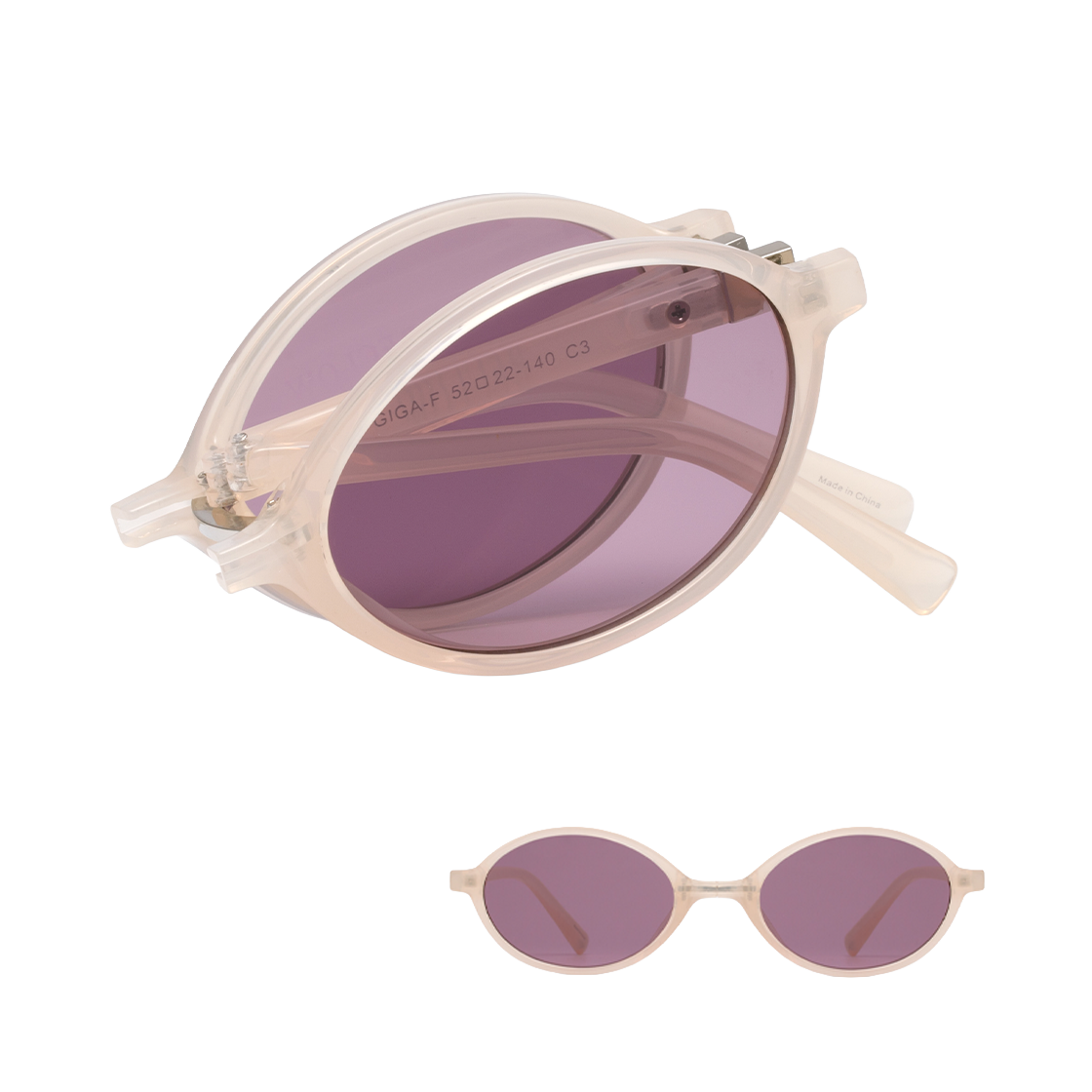 리끌로우 기가 폴더 선글라스 아이보리(RECLOW Giga F Sunglass Ivory)
