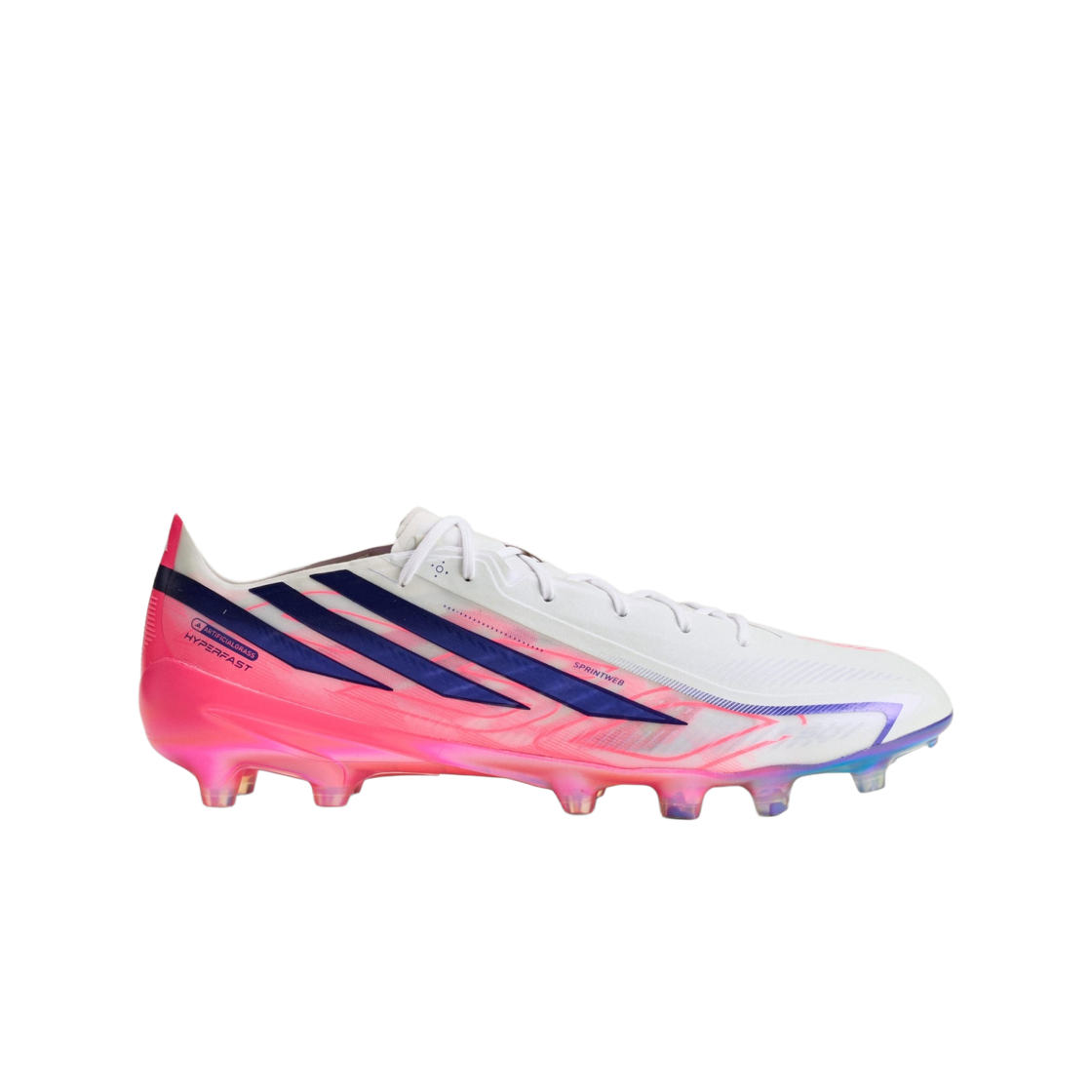 KJ6089 Adidas F50 Hyperfast Elite AG Cloud White Solar Purple