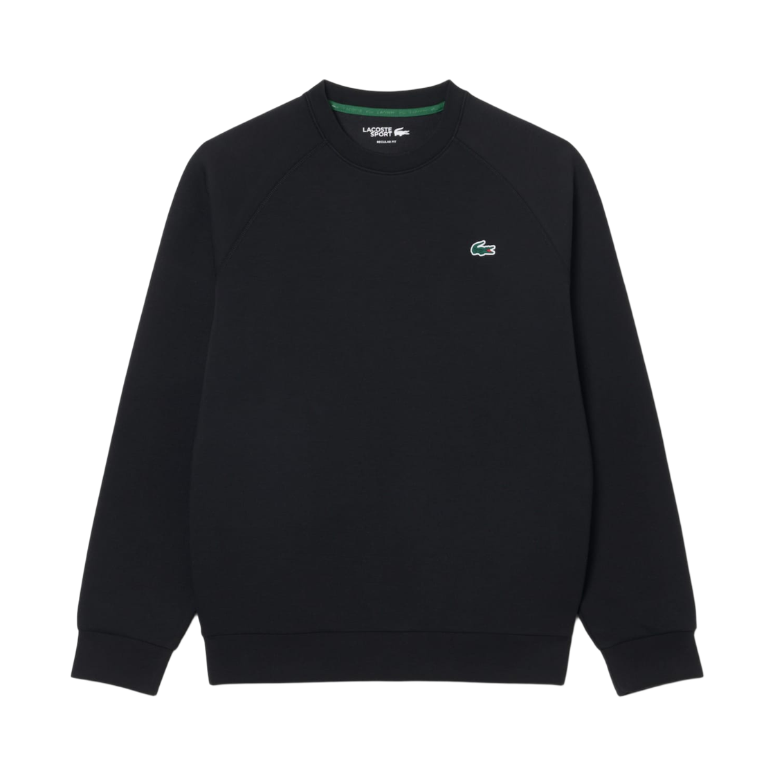 라코스테 트레이닝 크루넥 스웨트셔츠 블랙(Lacoste Training Crewneck Sweatshirt Black)