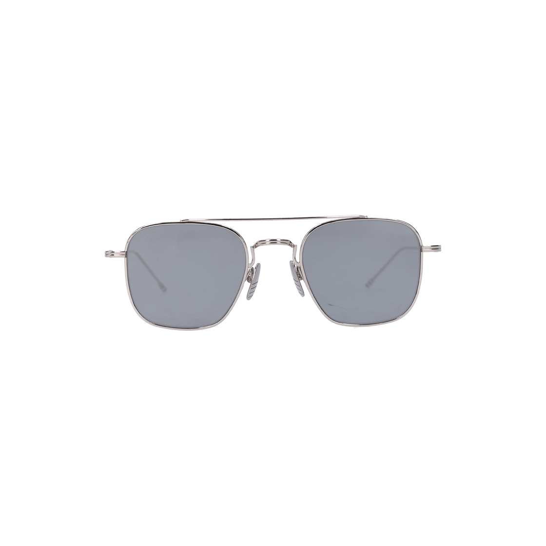 ITTUC6AT94RO Thom Browne TBS907 Silver Metal Sunglasses