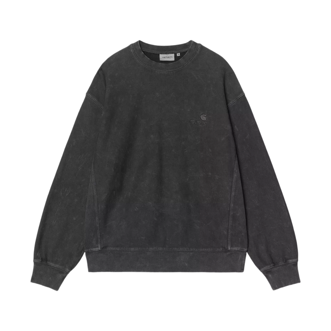 I037105-89-FQ Carhartt WIP Lambert Polo Sweat Black