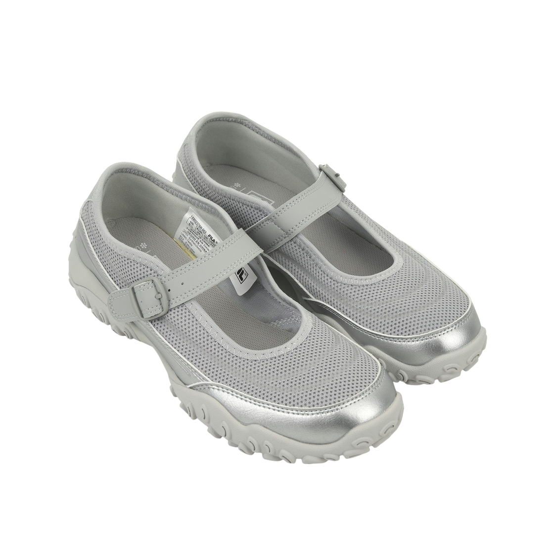 휠라 에샤페 메리제인 그레이 화이트(Fila Echappe Maryjane Grey White) - 4
