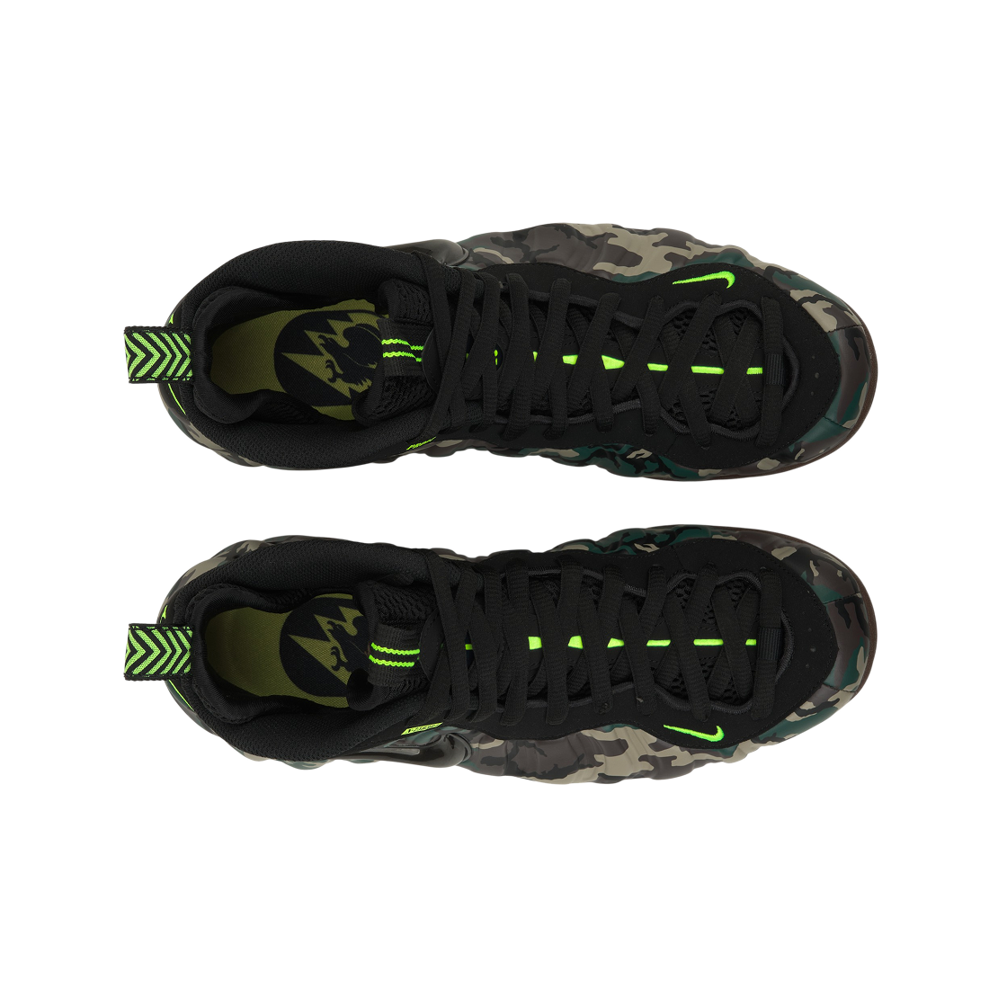 나이키 에어 폼포짓 프로 블랙 앤 멀티컬러(Nike Air Foamposite Pro Black and Multi-Color) - 5