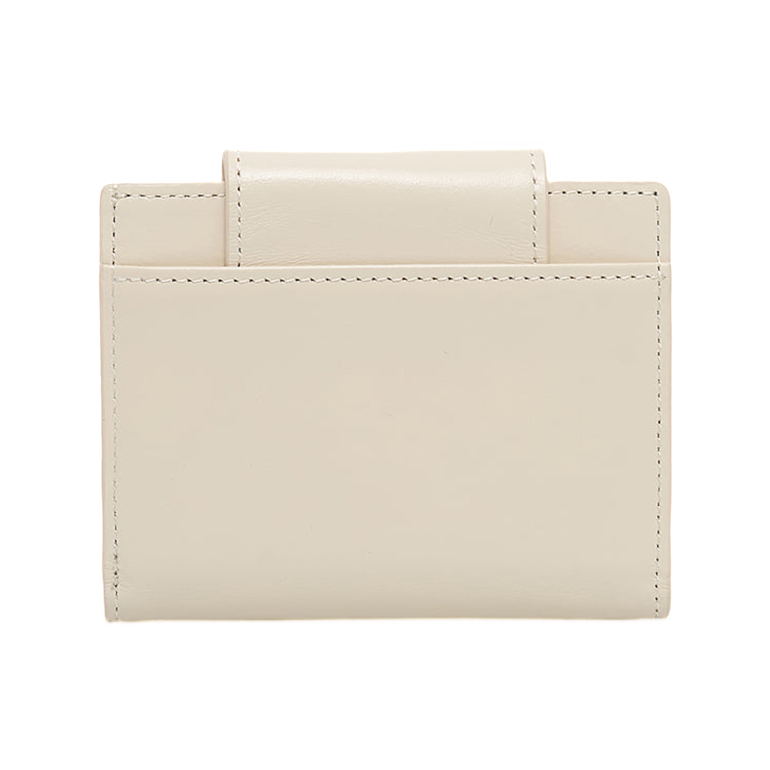 마뗑킴 아크 링 플랩 월렛 라이트 베이지(Matin Kim Arch Ring Flap Wallet In Light Beige) - 2