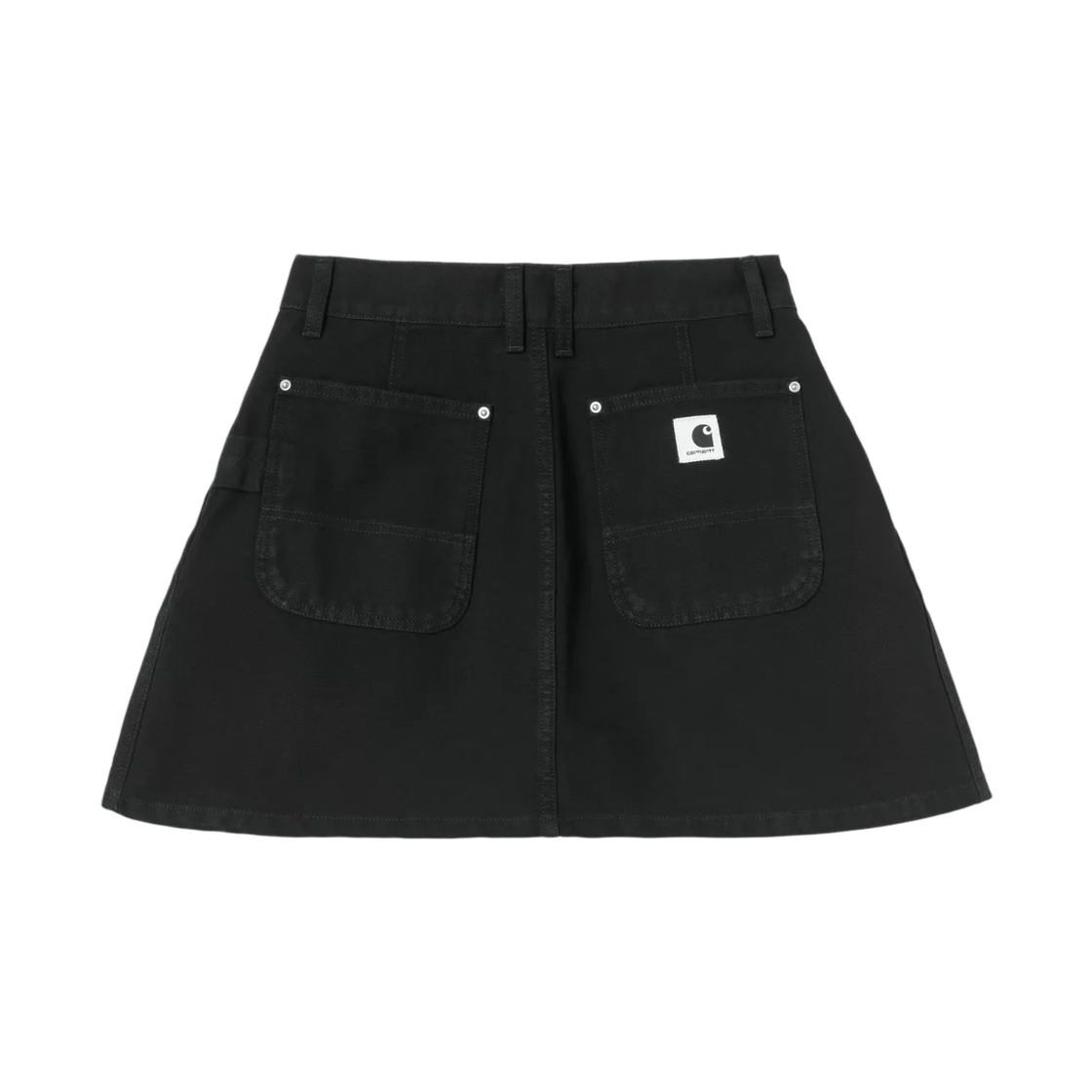 I037094-89-06 (W) Carhartt WIP Billie Single Knee Skirt Black