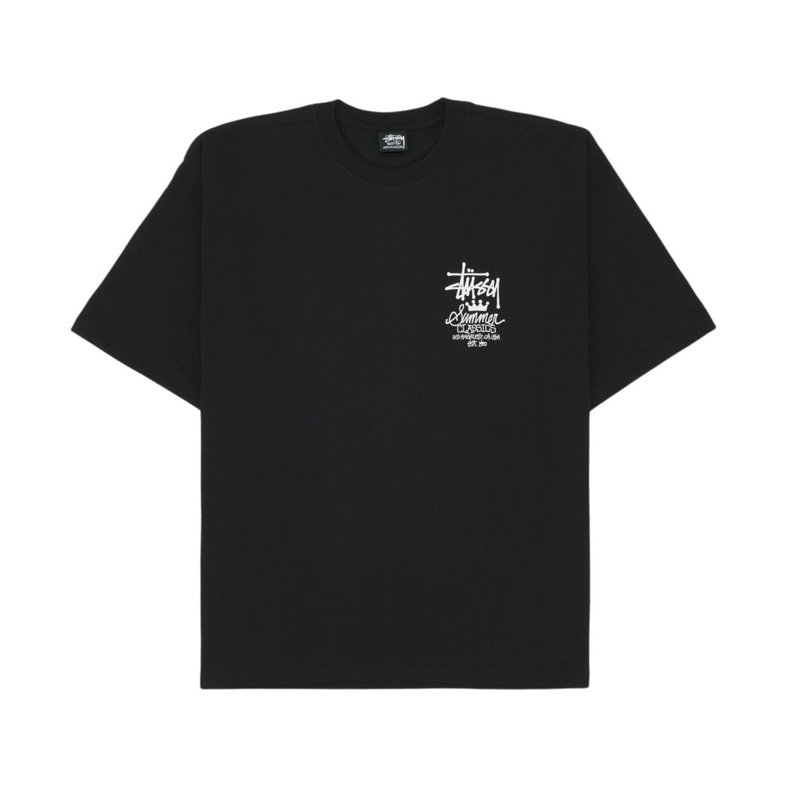 스투시 썸머 클래식 티셔츠 블랙(Stussy Summer Classics T-Shirt Black) - 2
