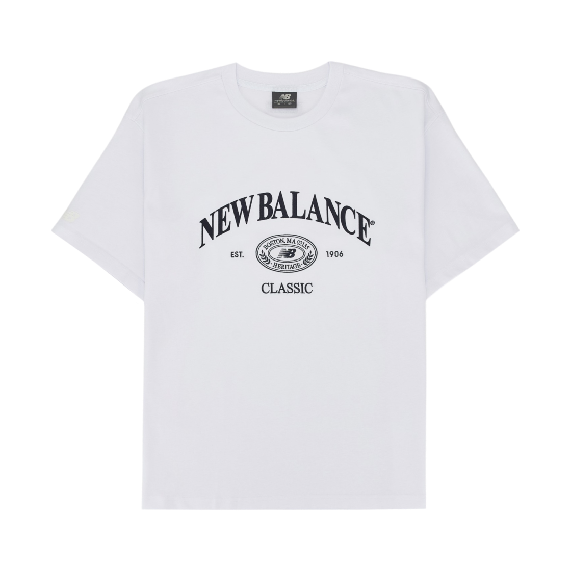 NBNEE21113-10 New Balance Heritage T-Shirt White