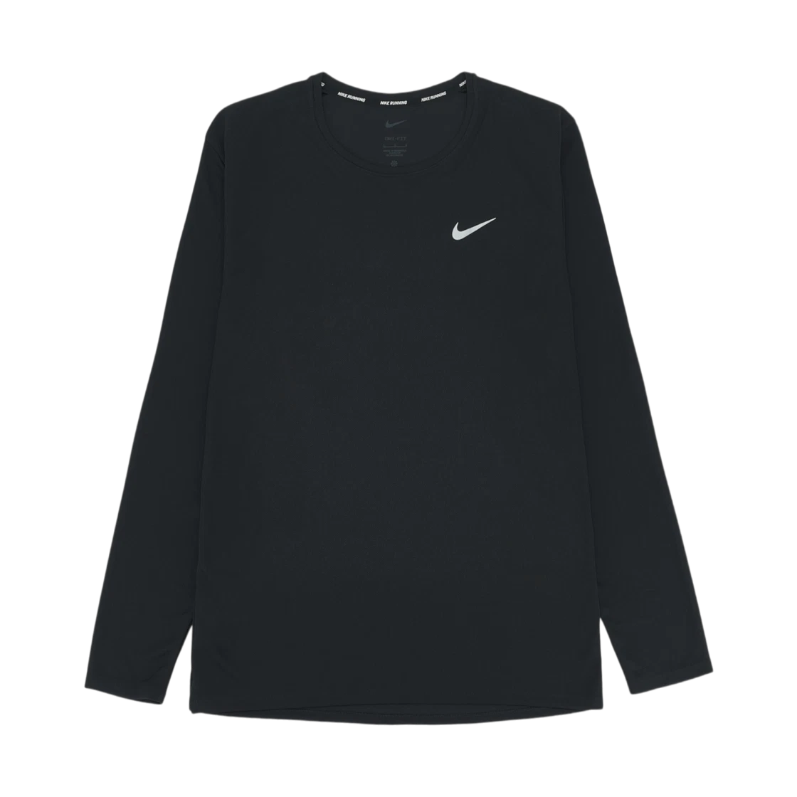 Nike Nike Dri-Fit UV Miler Long Sleeve Running Top Black - Asia · M