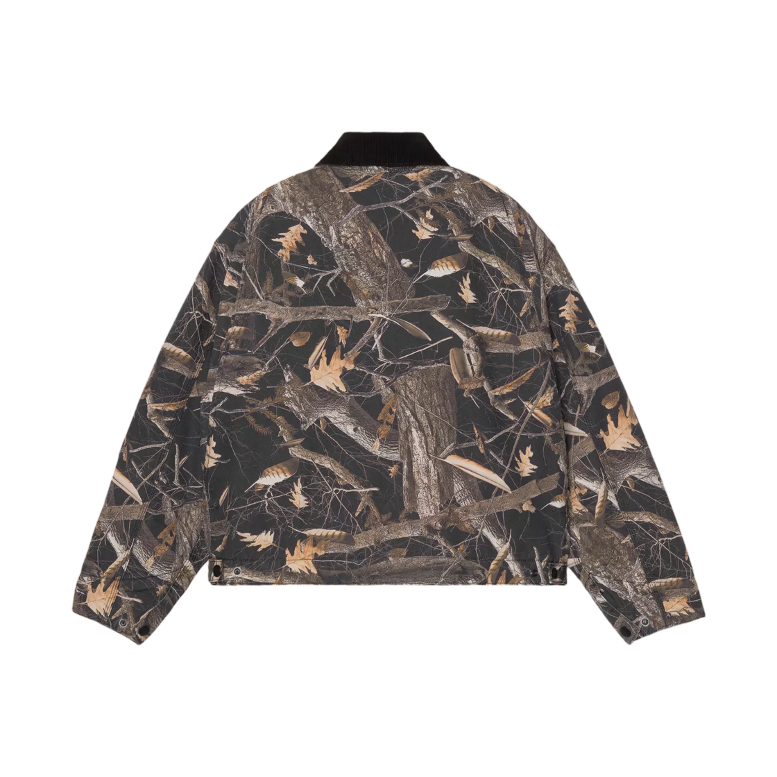 (W) 칼하트 WIP OG 디트로이트 자켓 카모 페더 트리 블랙((W) Carhartt WIP OG Detroit Jacket Camo Feather Tree Black) - 2
