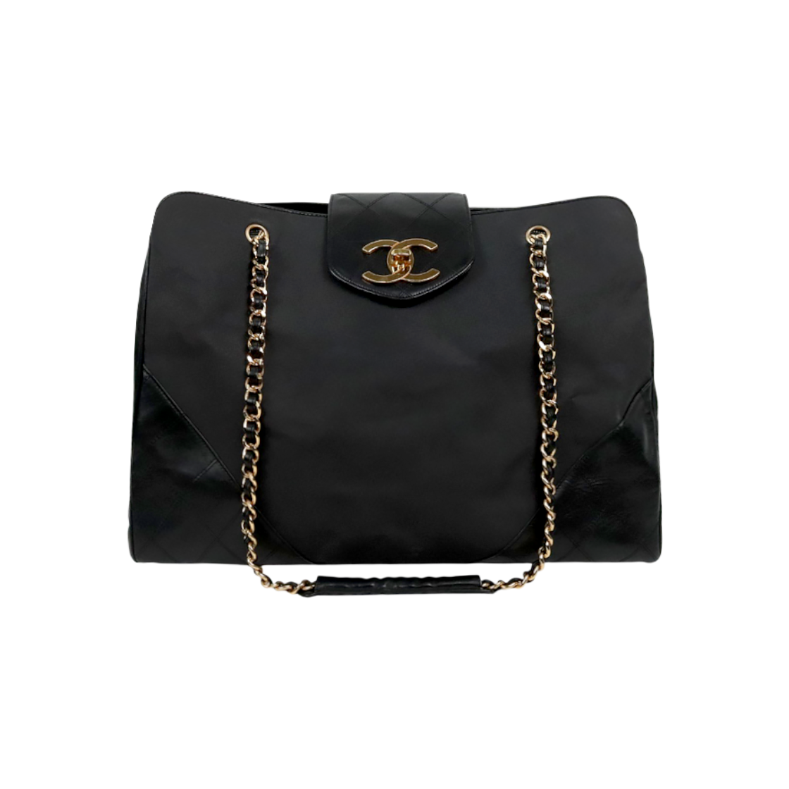 IT6MERMK88SJ Chanel Black Fabric Supermodel Bag A-A62224X