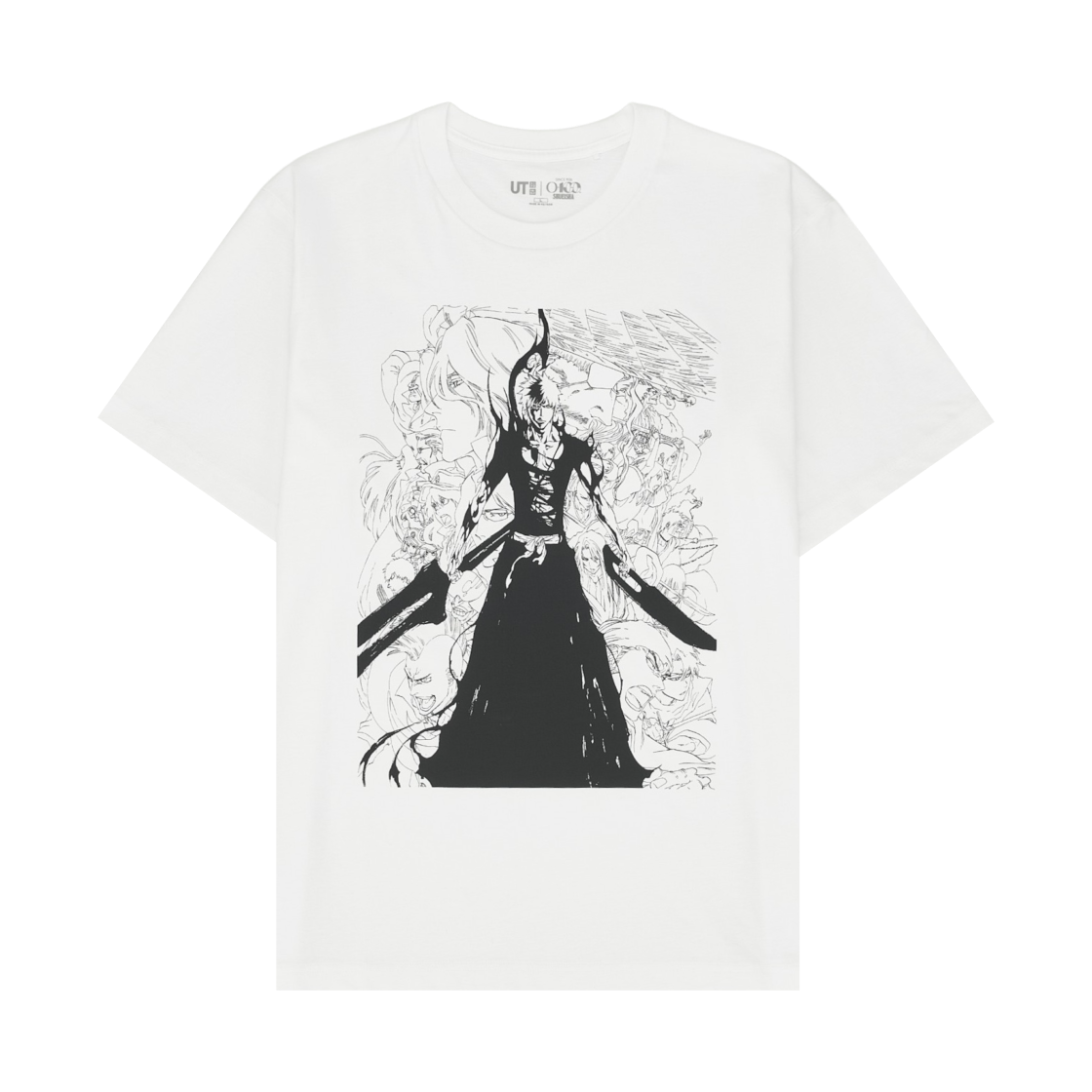 유니클로 UT 슈에이샤 창립 100주년 기념 블리치 티셔츠 화이트(Uniqlo UT Shueisha 100th Anniversary BLEACH T-Shirt White) - 1