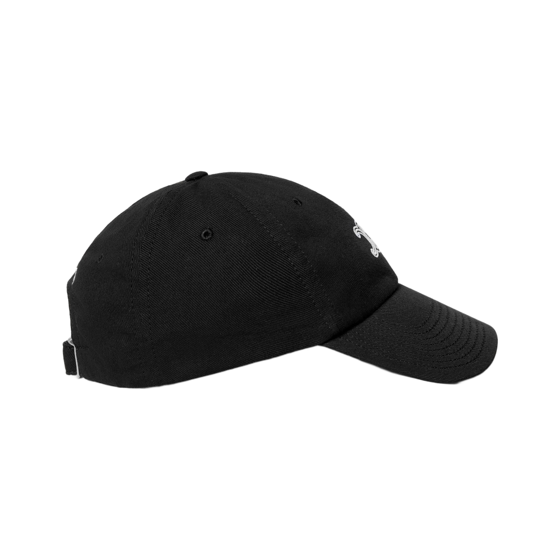셀린느 리슐리외 캡 라이트 코튼 트윌 블랙(Celine Richelieu Cap in Light Cotton Twill Black) - 2