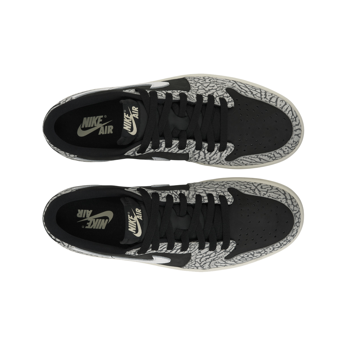 조던 1 레트로 로우 OG 블랙 시멘트(Jordan 1 Retro Low OG Black Cement) - 5