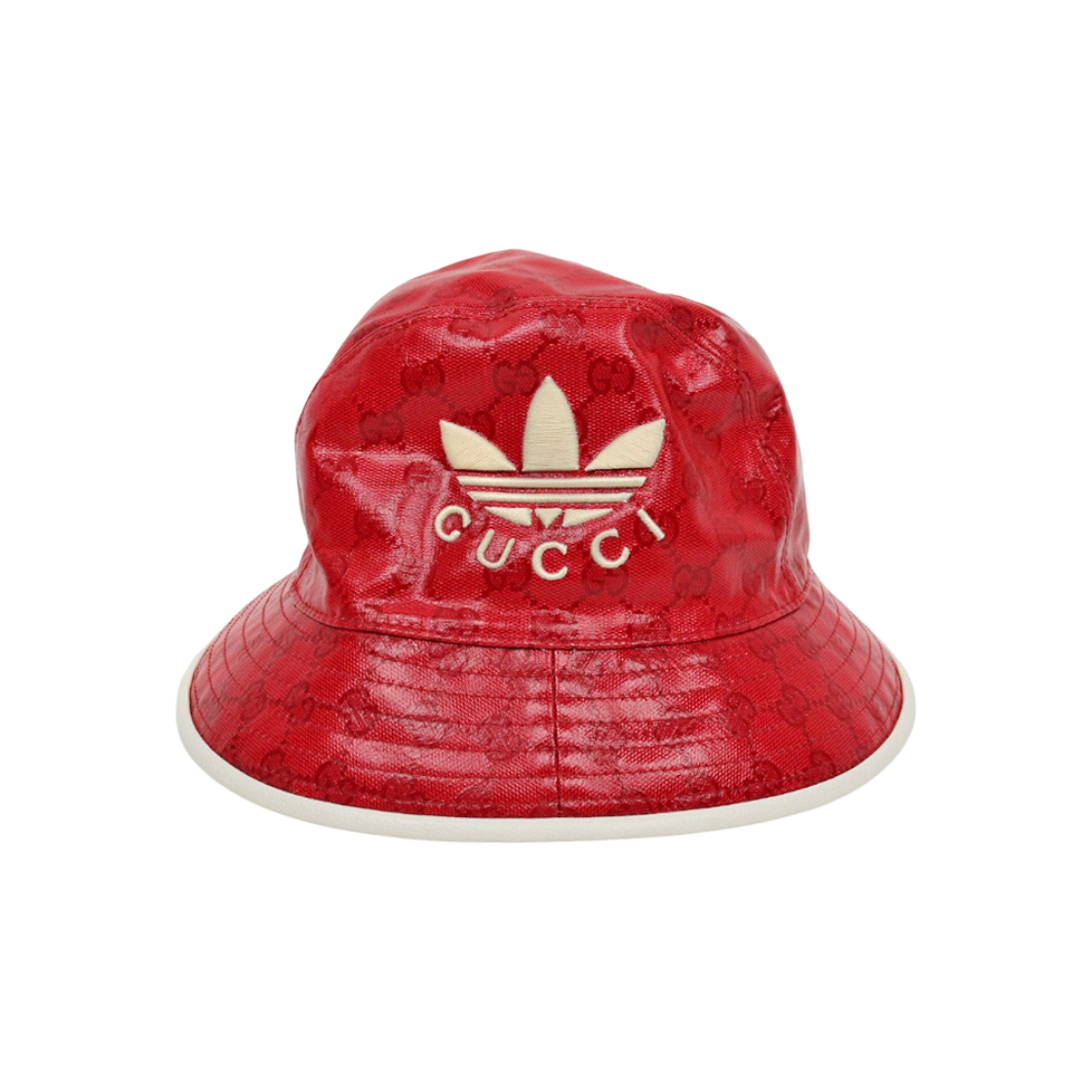 ITR9P446LTQM Gucci x Adidas Red Bucket Hat A-B40387