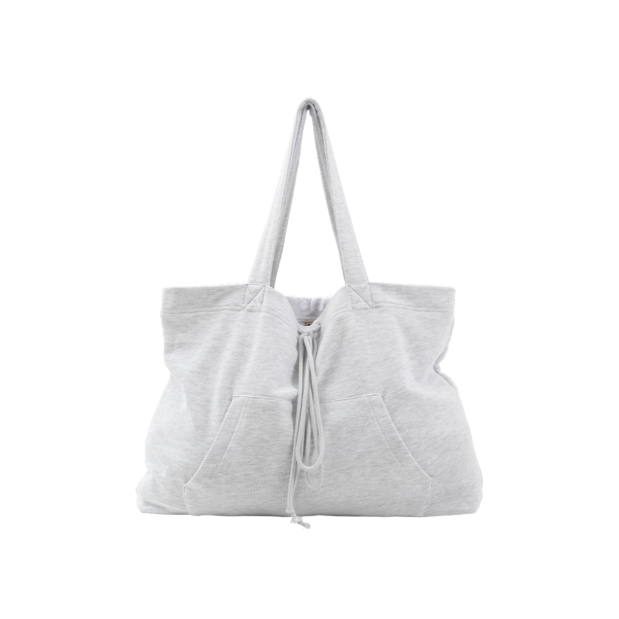 A2BE1N101025-WM The Innrs The Hoodie Shopper Bag Light Heather Grey