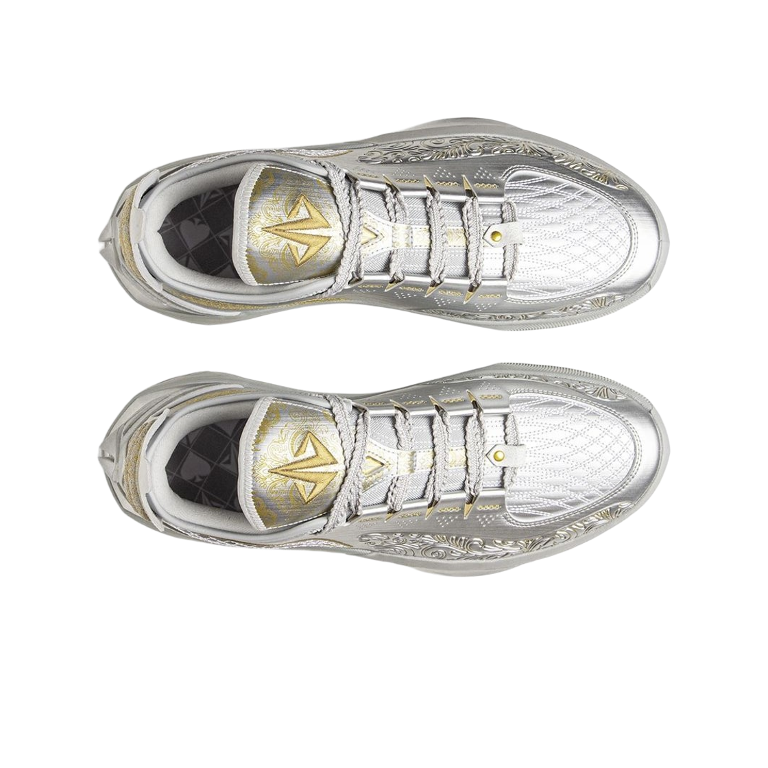 리닝 지미 버틀러 3 메탈릭 실버 골드(LiNing Jimmy Butler 3 Metallic Silver Gold) - 2