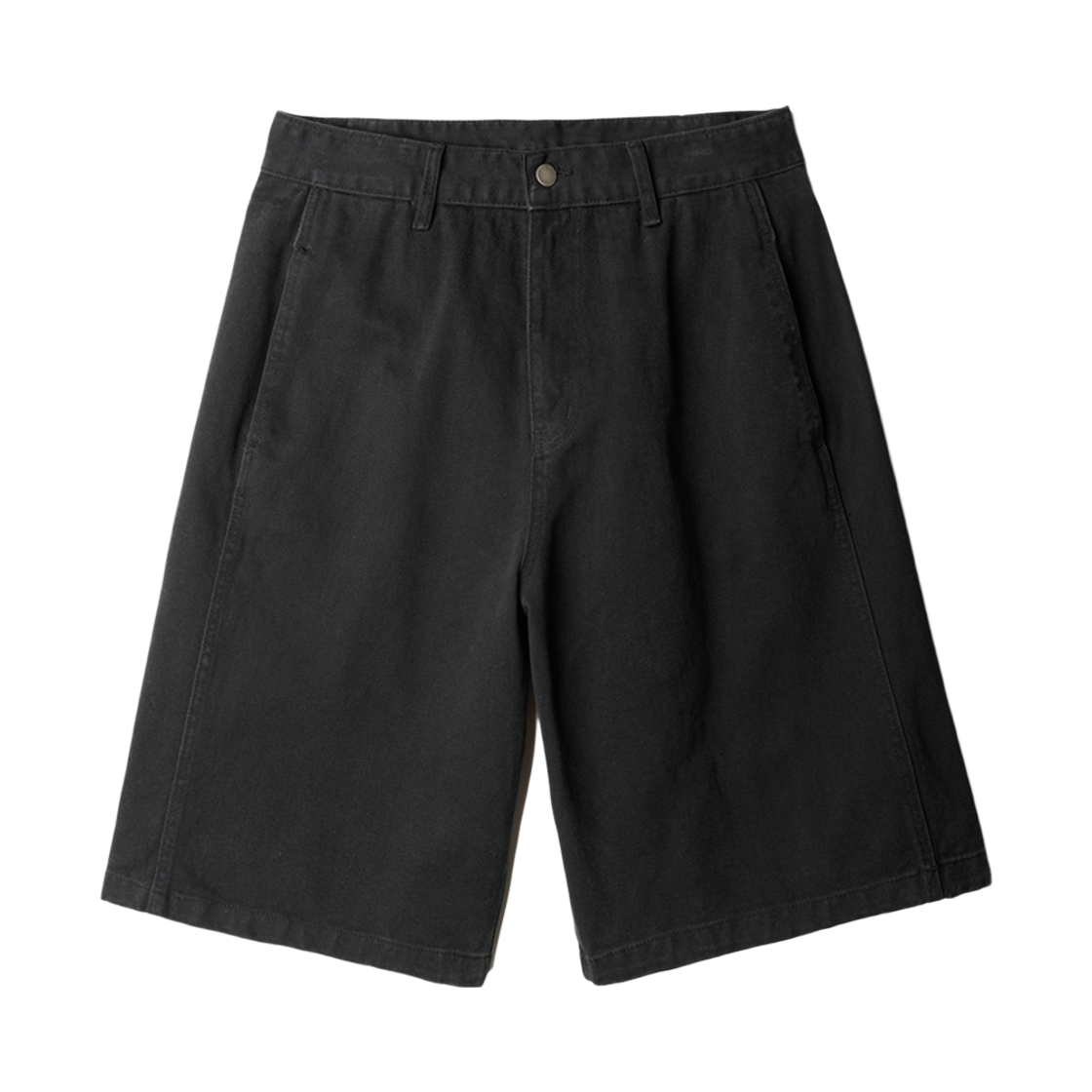 NSSP2623_black_29 JEMUT Skill Washed Bermuda Pants Black NSSP2623