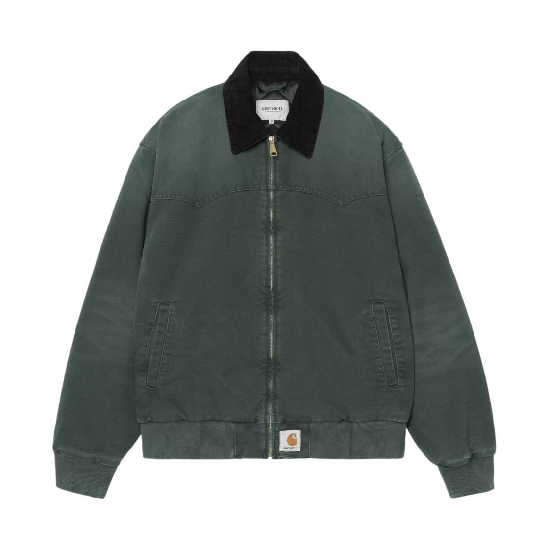 I037056-3WM-4O Carhartt WIP OG Santa Fe Jacket Raven Black