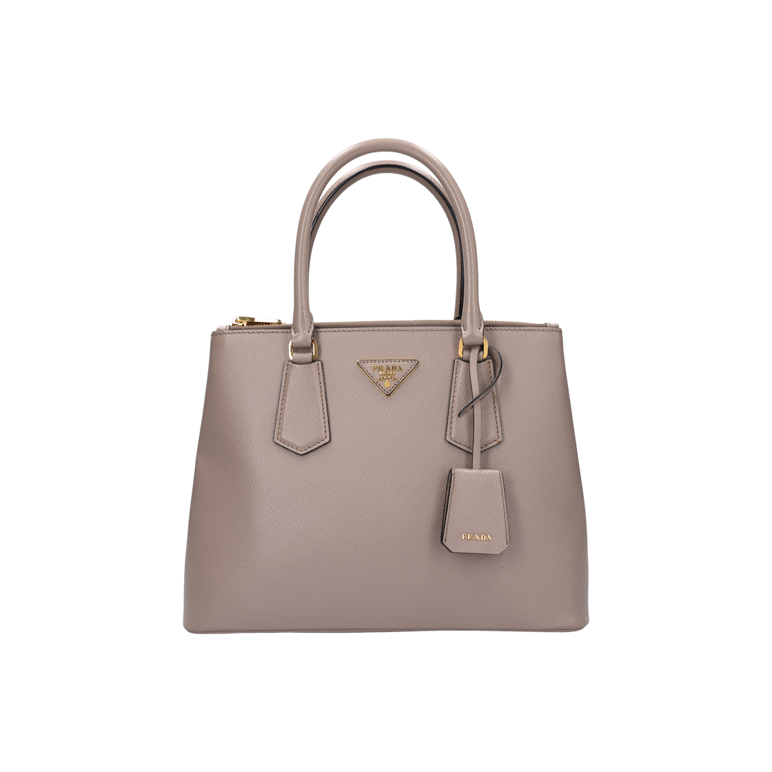 ITMNAW7AGH4P Prada Galleria Saffiano Tote Bag Dark Beige