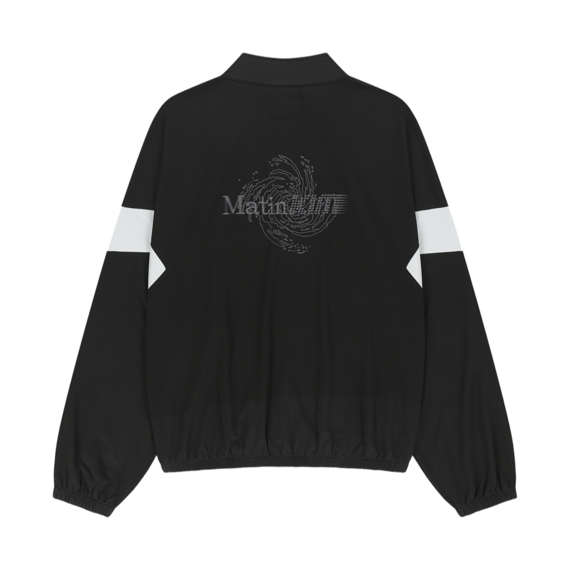 마뗑킴 페이스 볼텍스 그래피티 집업 블랙(Matin Kim Pace Vortex Graffiti Zip Up In Black) - 2