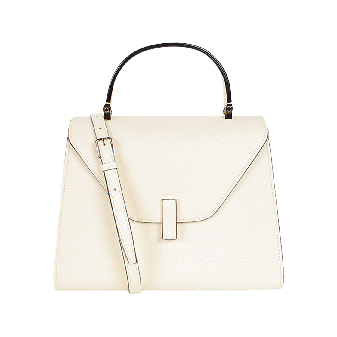 WBES0056028LOC99 WW [25% 쿠폰] Valextra Iside Top Handle Medium Bag Pergamena White