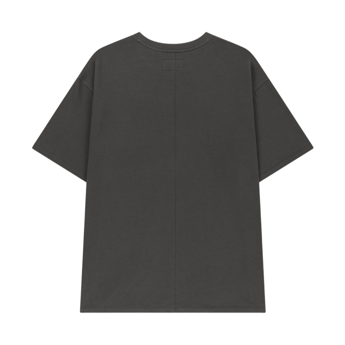 마뗑킴 다이애그널 컷 로고 탑 차콜(Matin Kim Diagonal Cut Logo Top In Charcoal) - 2