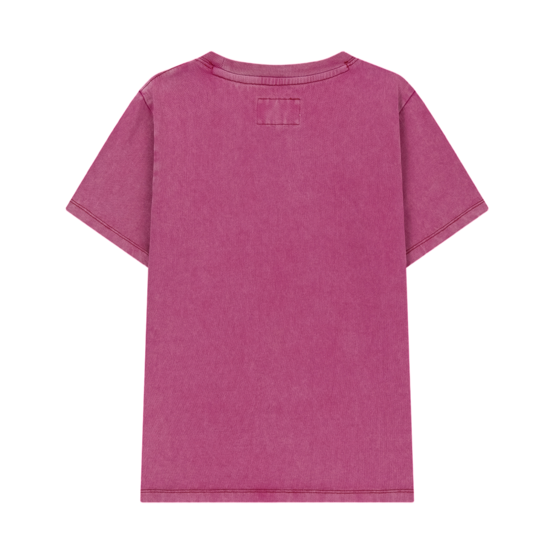 (W) 마뗑킴 라운드 로고 그래피티 슬림 탑 핑크((W) Matin Kim Round Logo Graffiti Slim Top In Pink) - 2