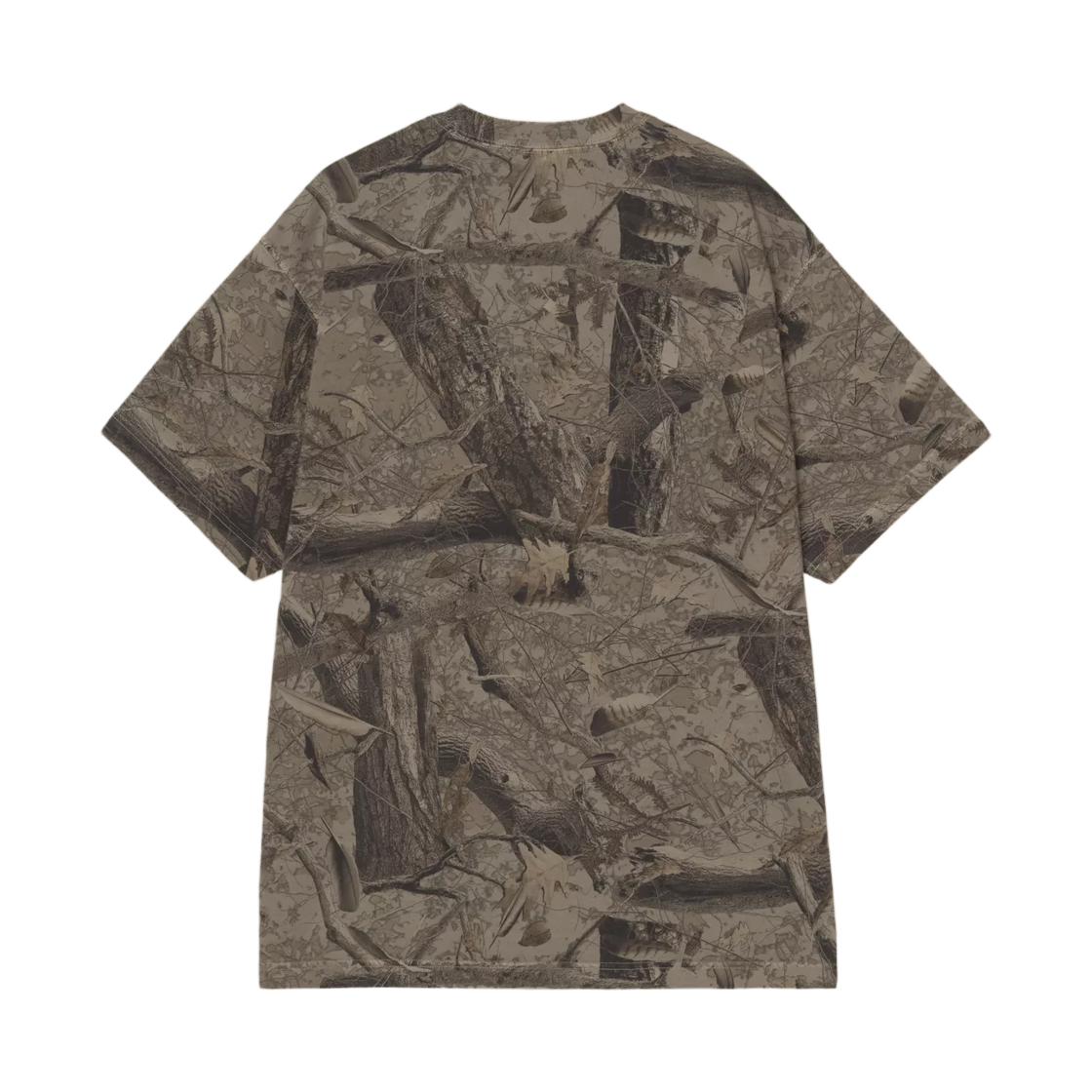칼하트 WIP 숏슬리브 페더 트리 티셔츠 카모 페더 트리 카키 순지트(Carhartt WIP S/S Feather Tree T-Shirt Camo Feather Tree Khaki Shungite) - 2