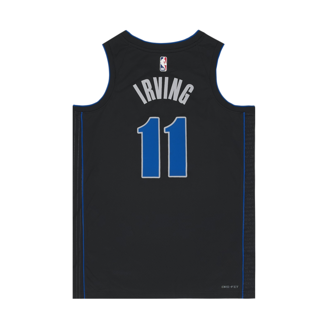 나이키 카이리 어빙 댈러스 매버릭스 시티 에디션 2023/24 드라이핏 NBA 스윙맨 저지 블랙(Nike Kyrie Irving Dallas Mavericks City Edition 2023/24 Dri-Fit NBA Swingman Jersey Black) - 2