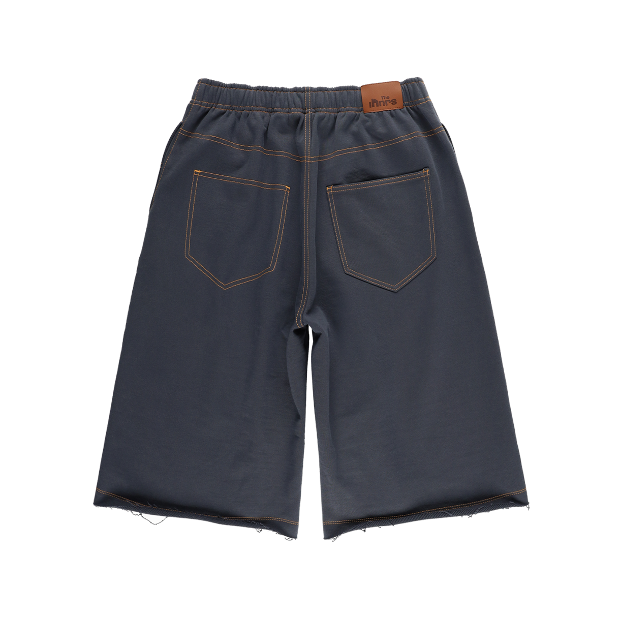 A1BF5N030713-GY The Innrs The Denim Jeans Baggy Bermuda Sweat Pants Charcoal